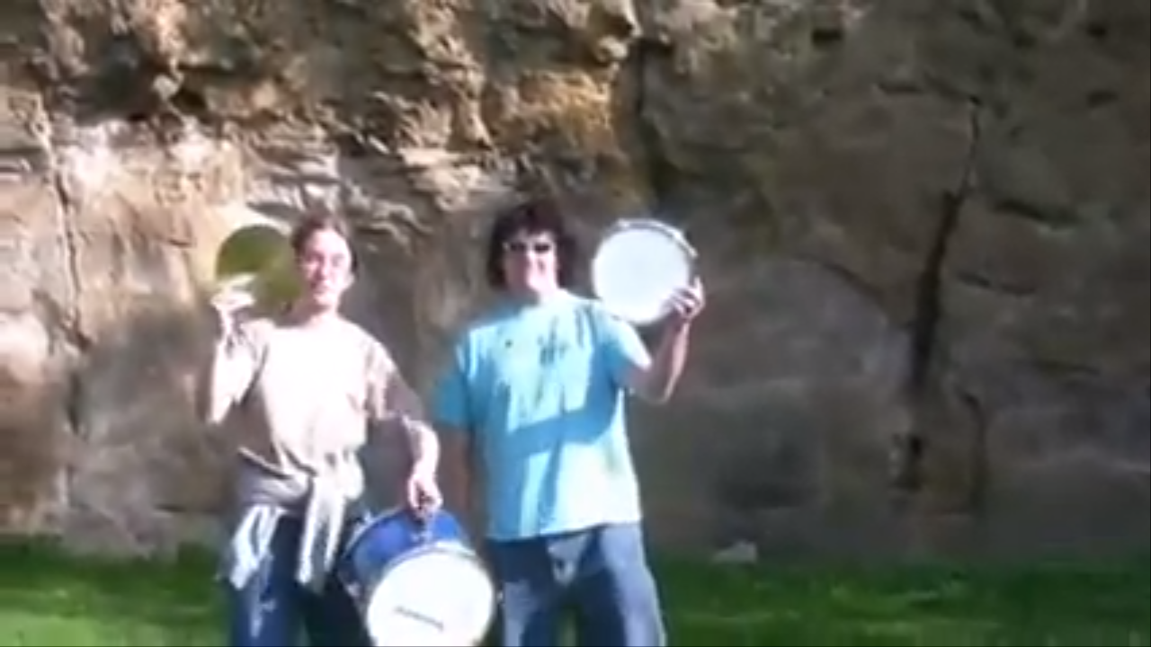 Youtube Thumbnail Image: Two Drums and a Cymbal Fall off a Cliff
